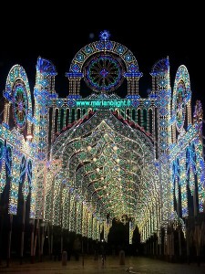 Luminarie Madonna della Fonte 2016