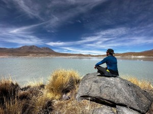 Laguna Negra, sud della Bolivia a 40 km dal Chile