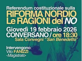Le ragioni del NO al referendum nell’incontro di giovedì 19 febbraio a&hellip;