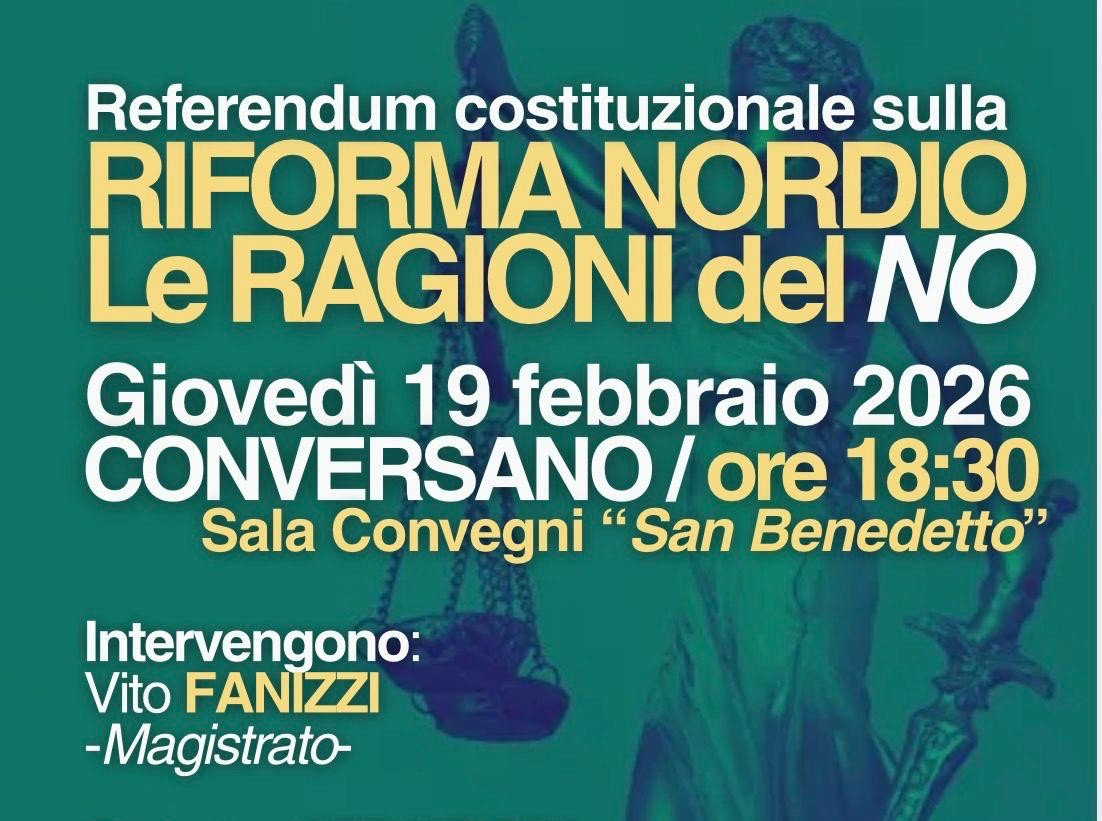 Le ragioni del NO al referendum nell’incontro di giovedì 19 febbraio a&hellip;
