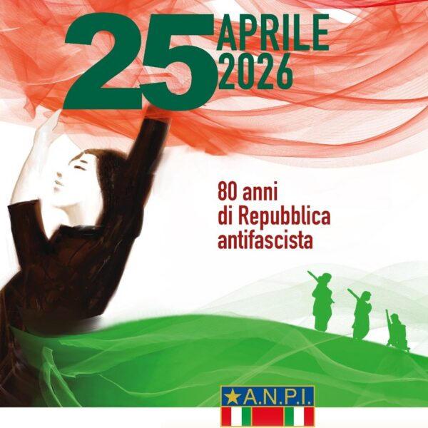 Il 25 aprile con l’Anpi: deposizione della corona al monumento, breve intervento e visita alla tomba del partigiano “P. Lorusso”